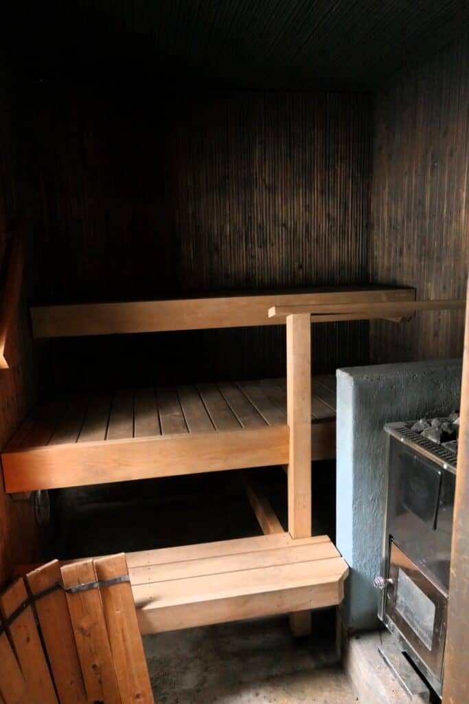 Houtgestookte sauna Finland