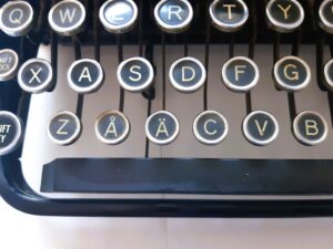 Typemachine Remington Rand QWERTY